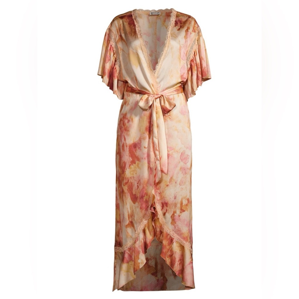 𝓯𝓹 Free People ~ Moonbeams Washed Robe - Picture 6 of 10